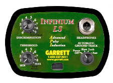 Панель грунтового металлодетектора GARRETT Infinium LS